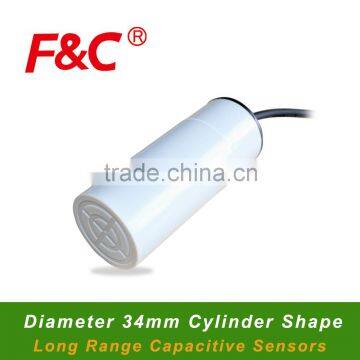 FKC3430 Series Diameter 34mm Capacitive Proximity Sensor, Sensing Range 30mm, Long Range Capacitive Sensor.