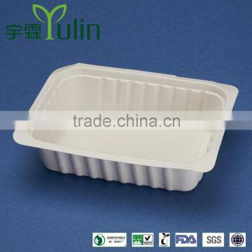 BX-7506 disposable 100% biodegradable takeaway sugar cane box