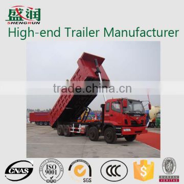 Heavy duty side tipping trailer with big loading capacity for dump trailer