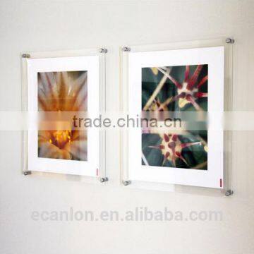 wall mounted acrylic a4 certificate frame for sale