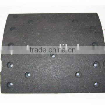 Hot Selling!! Truck Moulded Friction Brake Lining in Brake System, for KingLong DongFeng Bus