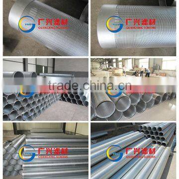 China factory 20 experience stainless steel 304 continuous slotted well sand control screen