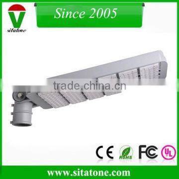 Adjustable 180w led module street lamps with light sensor