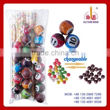 table tennis/billiards/snooker ball toy candy