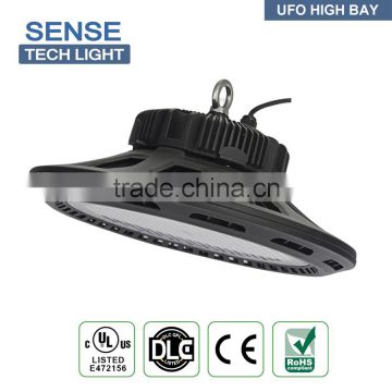 2016 alumium material high lumen 200w UFO led high bay light with Meanwell driver