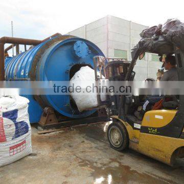 2014 Highest Oil Output Produce Waste Rubber Pyrolysis Plant With Improved Technology