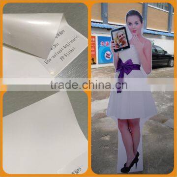 Dye pp paper, Eco-solvent pp paper, Matte pp paper for poster advertising