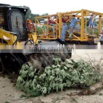 skid loader Forest Mulcher - skid steer mulcher