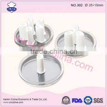 Plastic creative fondant cake tools eyelet cutter plunger cutter