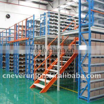 2015 new warehouse storage steel mezzanine platform