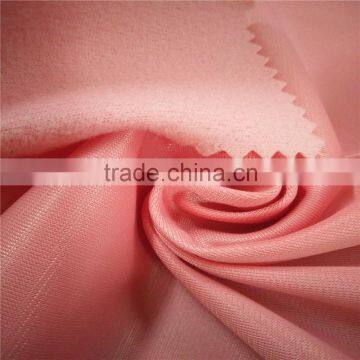 Plain style 100% polyester jogging suit super tricot fabric