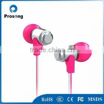 Newest ultimate noise isolating blister package stereo earphone