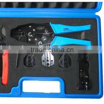 LSD Good Quilty LS-05H-5A2 Crimping Tool Kits Coaxial Cable Tool Kts With Crimping Tool,wire Stripper,dies Tools Kits photo-3