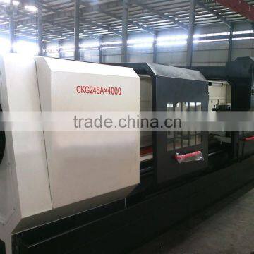 pipe threader CKG245A cover lathe and CNC pipe thread lathe machine