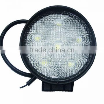 high quality round motorcycle auto acr led work lights 18W DC 10~30V