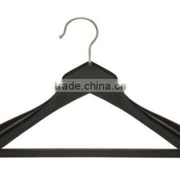 Our HEAD Contoured Wooden Suit Hangers Come With a Non-slip Strip Insert to Prevent Pants From Falling. photo-2