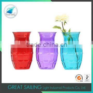 colored glass vases wholesale