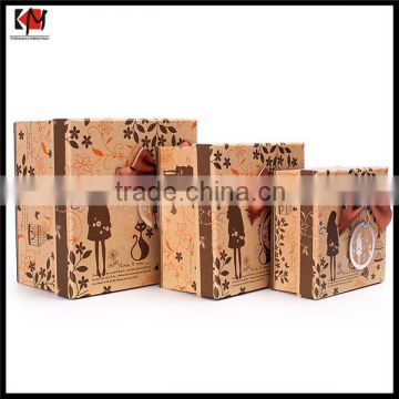 Luxury Custom Made Gift Box with Lid Christmas Cardboard Storage Box