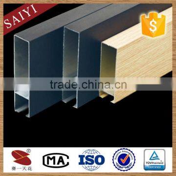 Square Tube Aluminum Decorative Suspended Ceiling