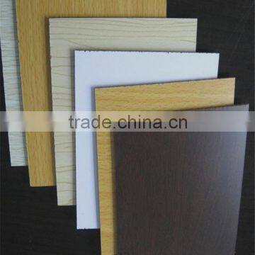 18mm double faced melamine mdf board price