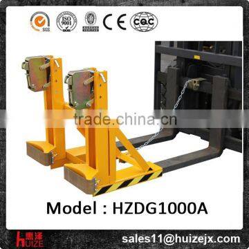 Double Oil Drum Clamps Lift Truck Attachment for Handling Steel