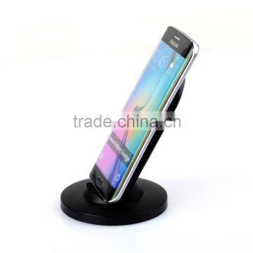 2015 hot sales promotional quality fashion stand Universal qi wireless charger