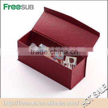 Freesub BXP-06 L100*H280*W75mm Pen Clock Set Blank Sublimation 3d Crystal Photo Frame Clock photo-6