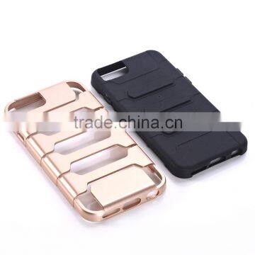 Factory Direct Sell fashion tank tpu+pc hybrid phone case for iphone 6