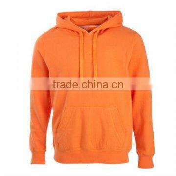 Simple Orange Hoodies Style