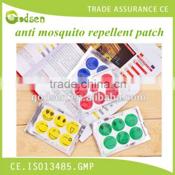 Anti mosquito patch for baby(Deet free),mosquito repellent smily stickers,website:godsen22