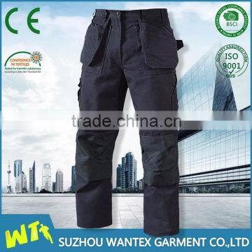 custom construction work trousers knee pad heavy duty cargo work pants