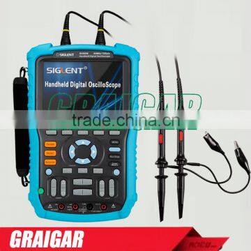 New Released Item SIGLENT SHS806 shs 806 60MHz 1GSa/s Handheld Digital Oscilloscope 2Mpts Memory Depth