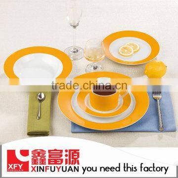 All types decal porcelain dinner set/porcelain tableware for restaurant