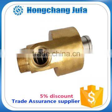 double row angular contact ball bearing rotary joint large diameter copper pipe rotary joint