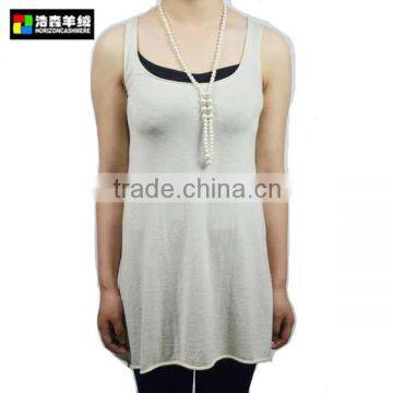 Women Concise Wool Cashmere Sweater, Women Comfortable Blend Long Sweater