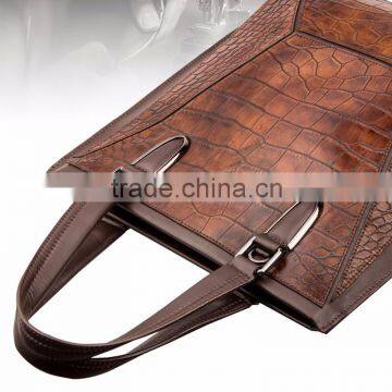 QIALINO New 2016 Vintage Leather Briefcase Leather Man Laptop Bag for Macbook Air/pro 12 13 photo-6