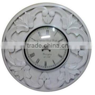 Round Marble Clock