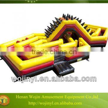 inflatable obstacle course inflatable maze