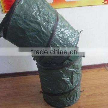 PE gardening spring bucket,Pop Up Yard Bag