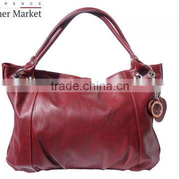 Hobo Bag With 2 Handles Handbags Italian Bags Genuine Leather Florence Leather Fashion