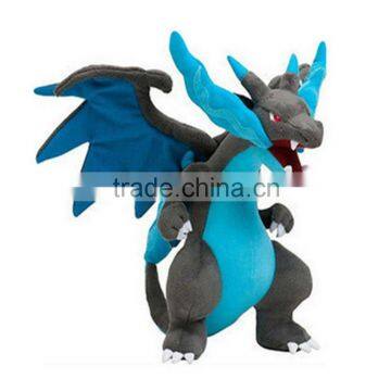 Top quality custom Pokemon go Mega Evolution plush toy
