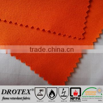 china supplier 150cm width flame retardant anti acid fabric for protective garment