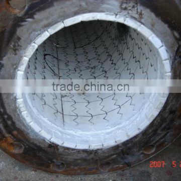 High Wear Resistant Ceramic Lined Steel Pipe