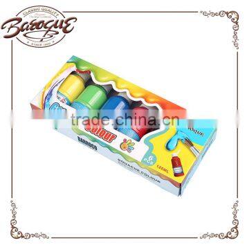6 x 120ml baroque gouache paint, gouache pigment students painting set school supplies