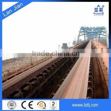 Material handling equipment flame retardant fire resistant polypropylene conveyor belt