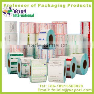 Yori Food Label Fruit Label Roll Adhesive Sticker Label