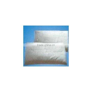 white disposable pillow cover