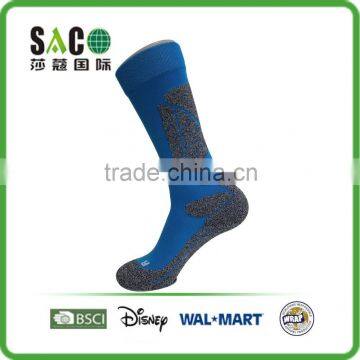 fashion custom black and white plying cotton sports socks