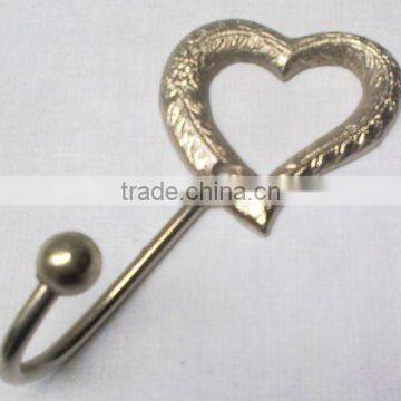 Cast Iron Hooks for clothes with Nickel Plated