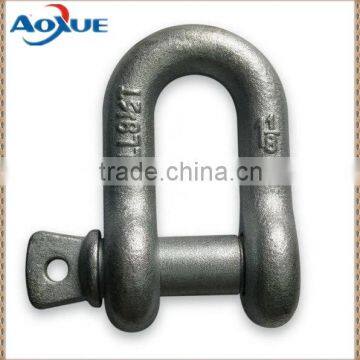 Selling u shape shackle galvanized clevis d shackle